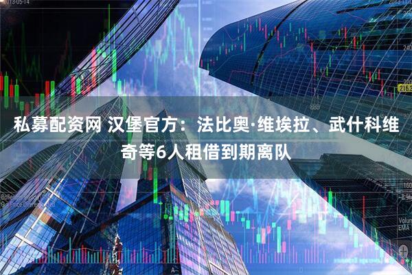 私募配资网 汉堡官方：法比奥·维埃拉、武什科维奇等6人租借到期离队